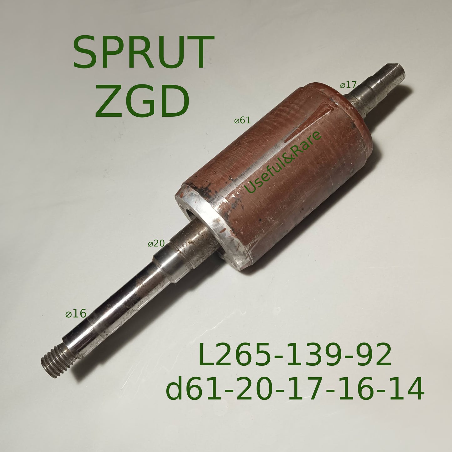 SPRUT ZGD L265-139-92 d61-20-17-16-14