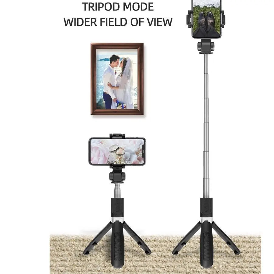Selfie stand H1 Wireless Bluetooth remote Selfie Stick tripod monopod stand Phone holder 3 IN 1