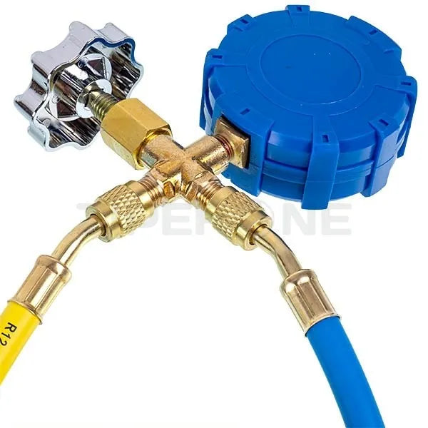 Kit for refilling/refilling car air conditioners R134a