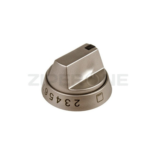 Oven Temperature Control Knob for Hansa Stove Silver