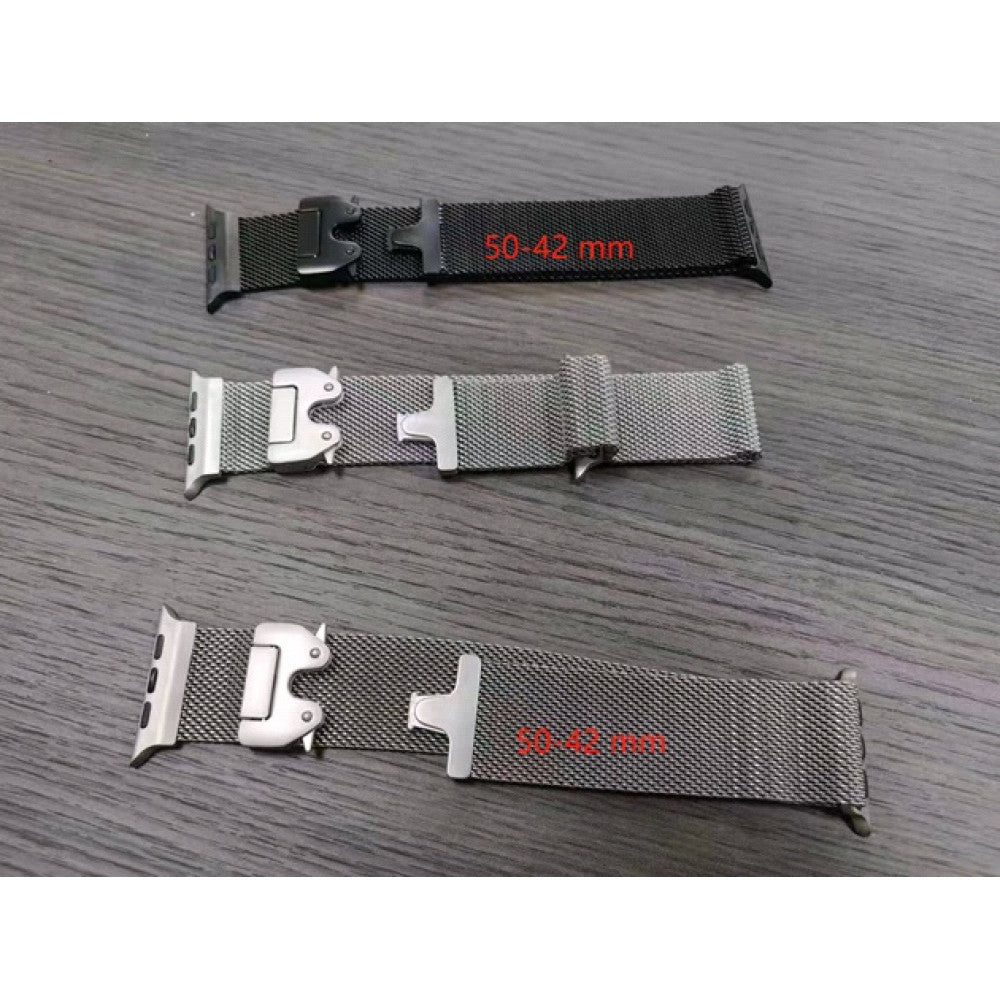 Ремінець Milanese Loop S10 Lock — Apple Watch 42 | 44 | 45 | 49 mm Gray