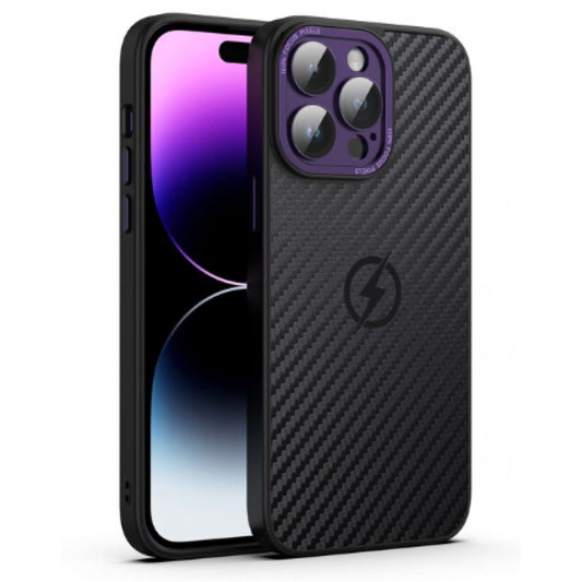 Alloy Carbon Fiber Heat Sink Magneitc Case with MagSafe iPhone 14