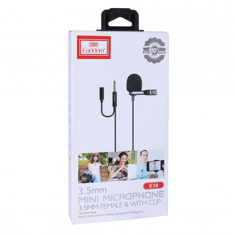 Microphone for phone 3.5mm Earldom ET-E38