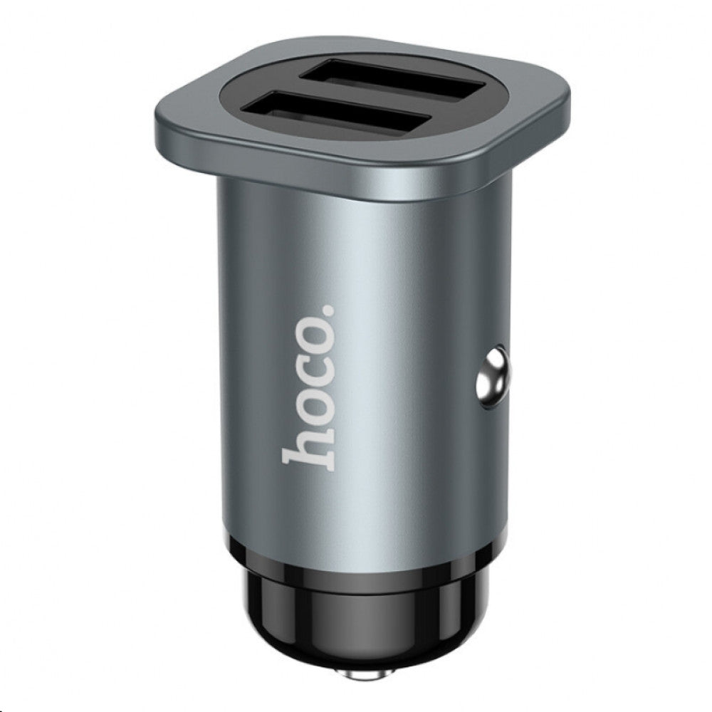 Car Charger 24W 2U Hoco NZ4 — Black