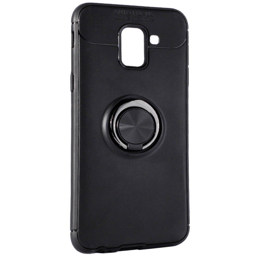 Cover Cases Ring TPU Case Samsung J6 2018(J600F) Black