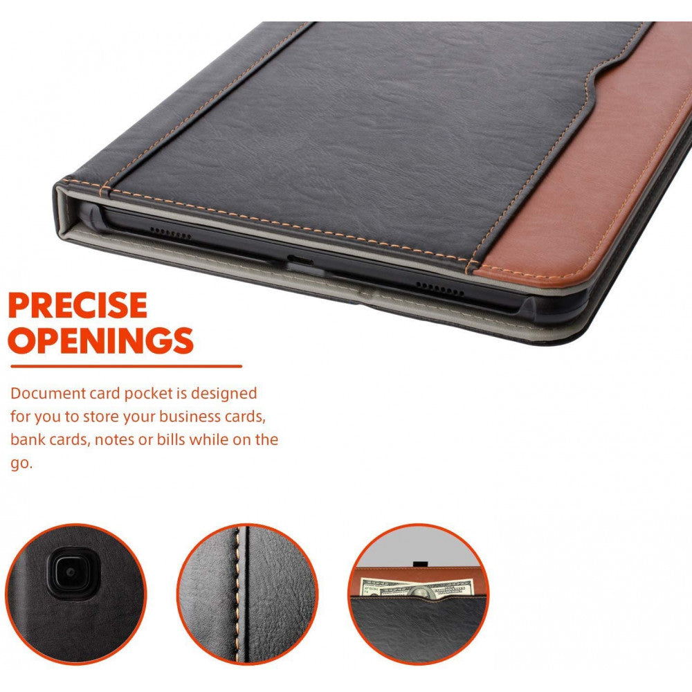 Leather Book Case – Samsung Tab A 7 2020 (10.4) – Black
