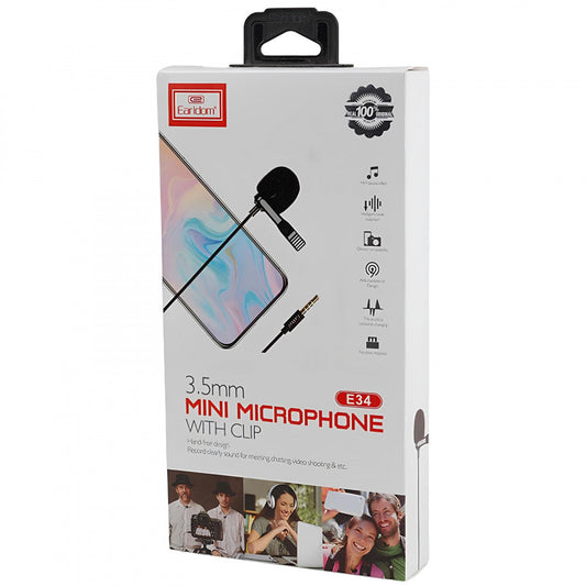 Microphone for phone 3.5mm Earldom ET-E34