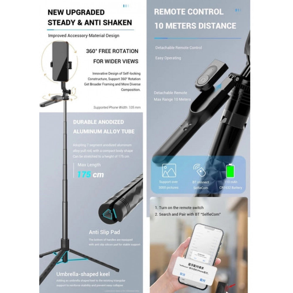 Monopod Tripod (1.75m) – K28-2
