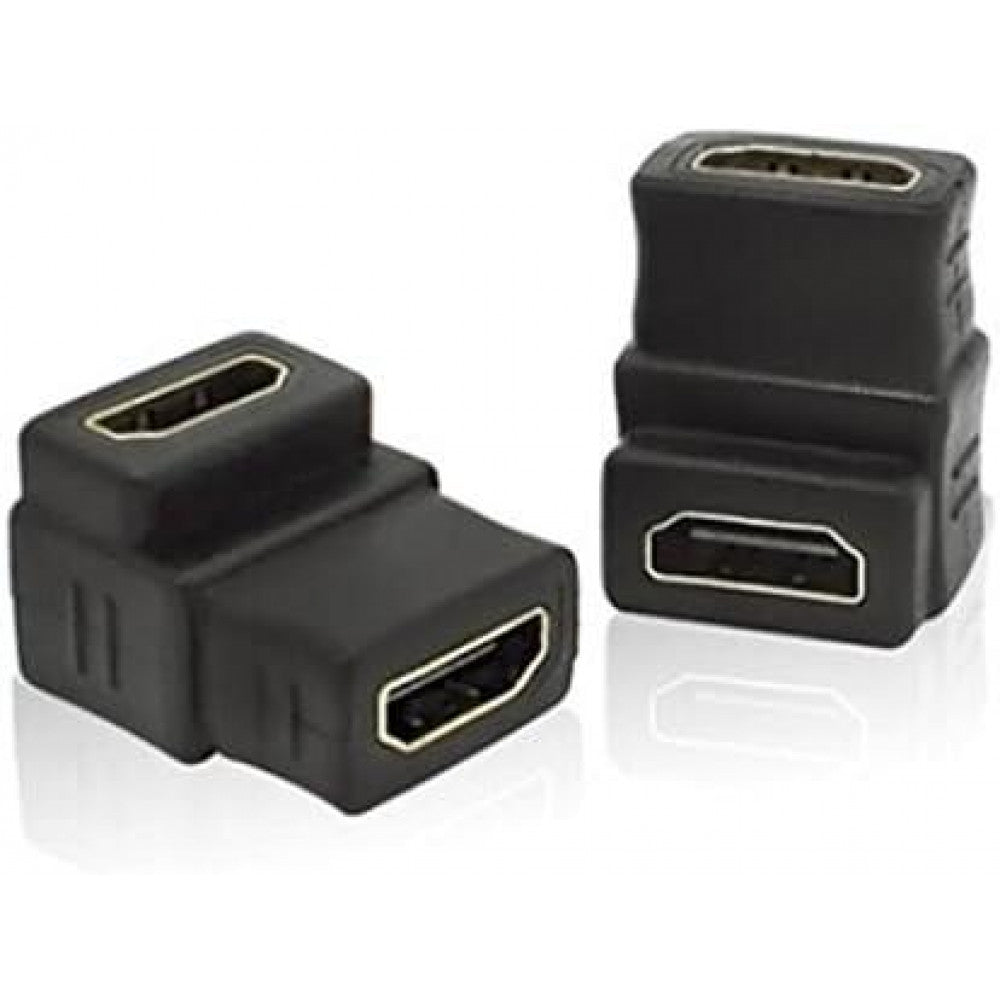 Переходник 90°HDMI F-F Adapter