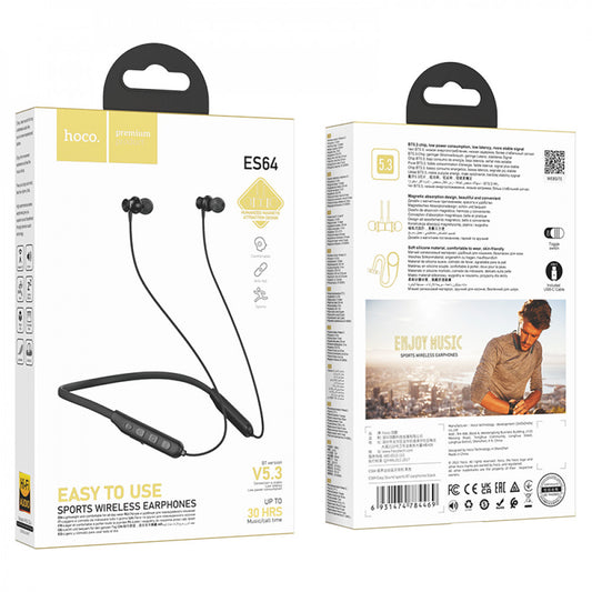 Bluetooth Earphones Hoco ES64 – Black