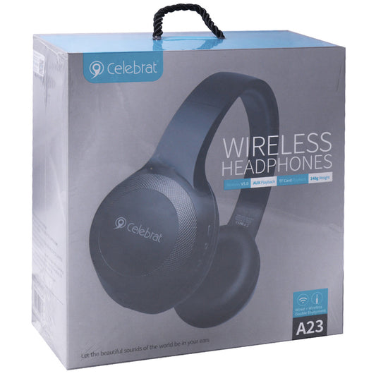 Bluetooth headphones Celebrat A23 – Black