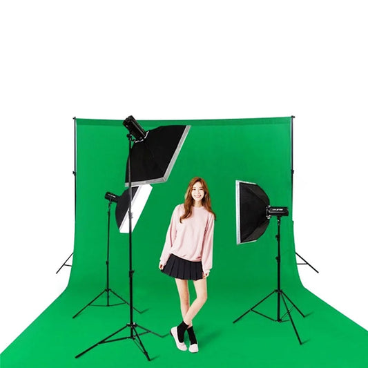 Photophone stand 2.6m + crossbar 3m + 4 clamps + bag (without rear group screen)