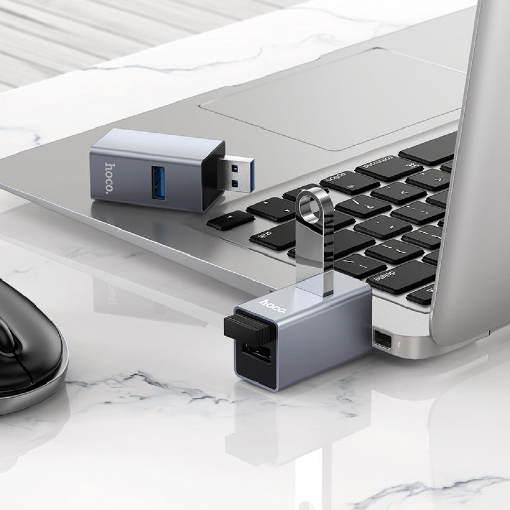 Adapter USB A To 3 USB A Hoco HB54