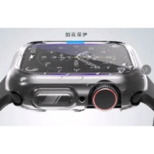 Case with protective glass TPU+acrylic Apple Watch 45 mm