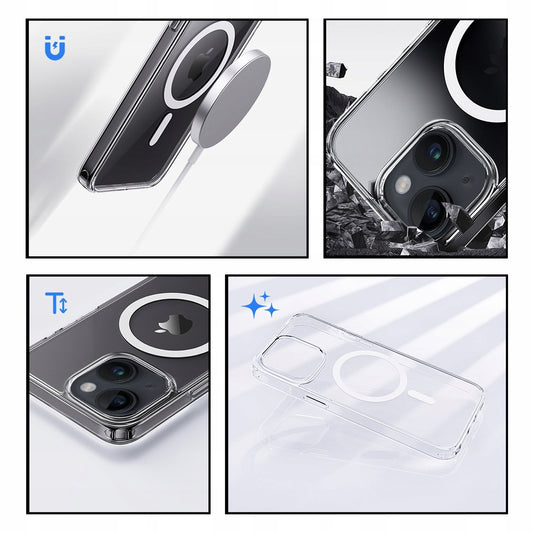 Cover Cases Rock Crystal Series TPU Case with Magsafe iPhone 16