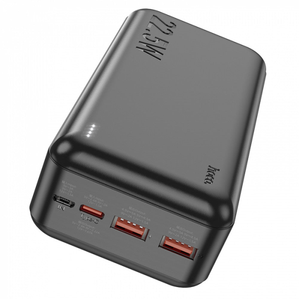 Power Bank 30000 mAh | 22.5W – Hoco J101B – Black