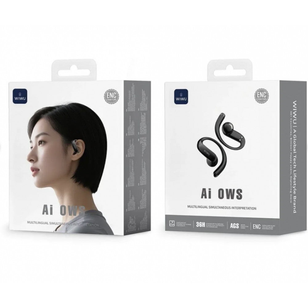 Bluetooth гарнітура TWS Wiwu Ai303 — Grey