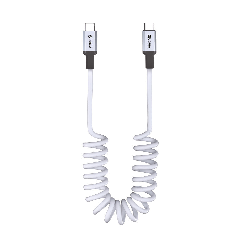 USB C to C cable 60W PD (1.8m) Veron CC13 Silicon – Black