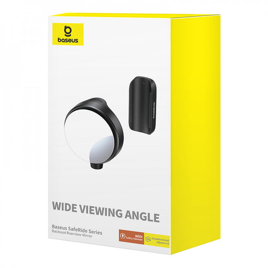 SafeRide Series Backseat Rearview Mirror Baseus (C11537200111-00) Black - C11537200111-00 Black