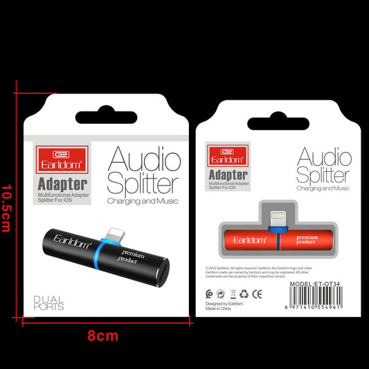 Adapter Lightning To USB C – Earldom ET-OT34