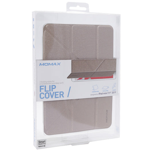 Book Cases Momax FCAP19M5 Flip Cover iPad Mini 2019 — Gold