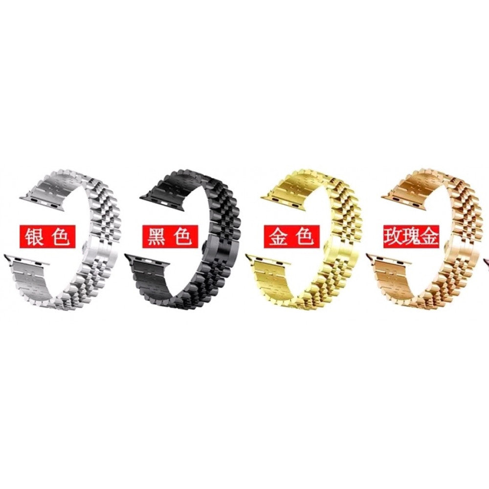 Reminets Rolex 5 Bead – Apple Watch 42 mm | 44mm | 45mm | 49mm Black