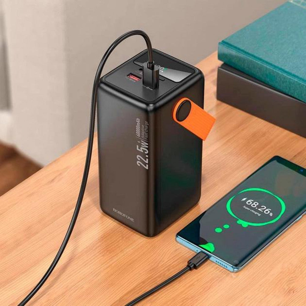 Power Bank | 60000 mAh | 22.5W| PD20W | — Borofone BJ66B