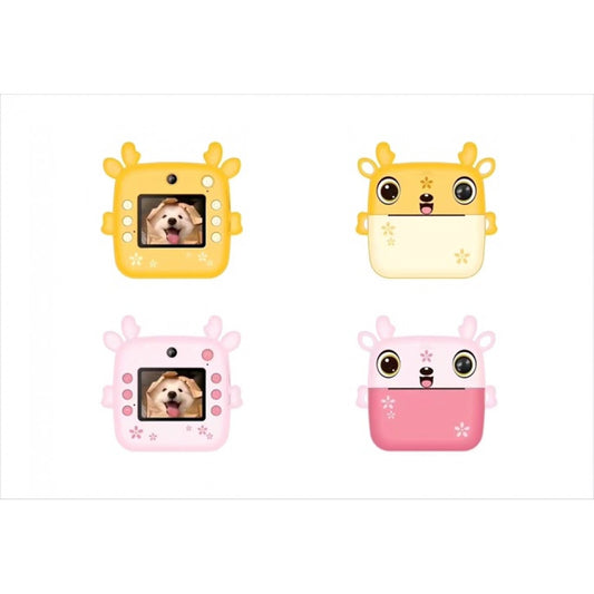 Фотоаппарат детский Deer Print Camera Y72 — Pink