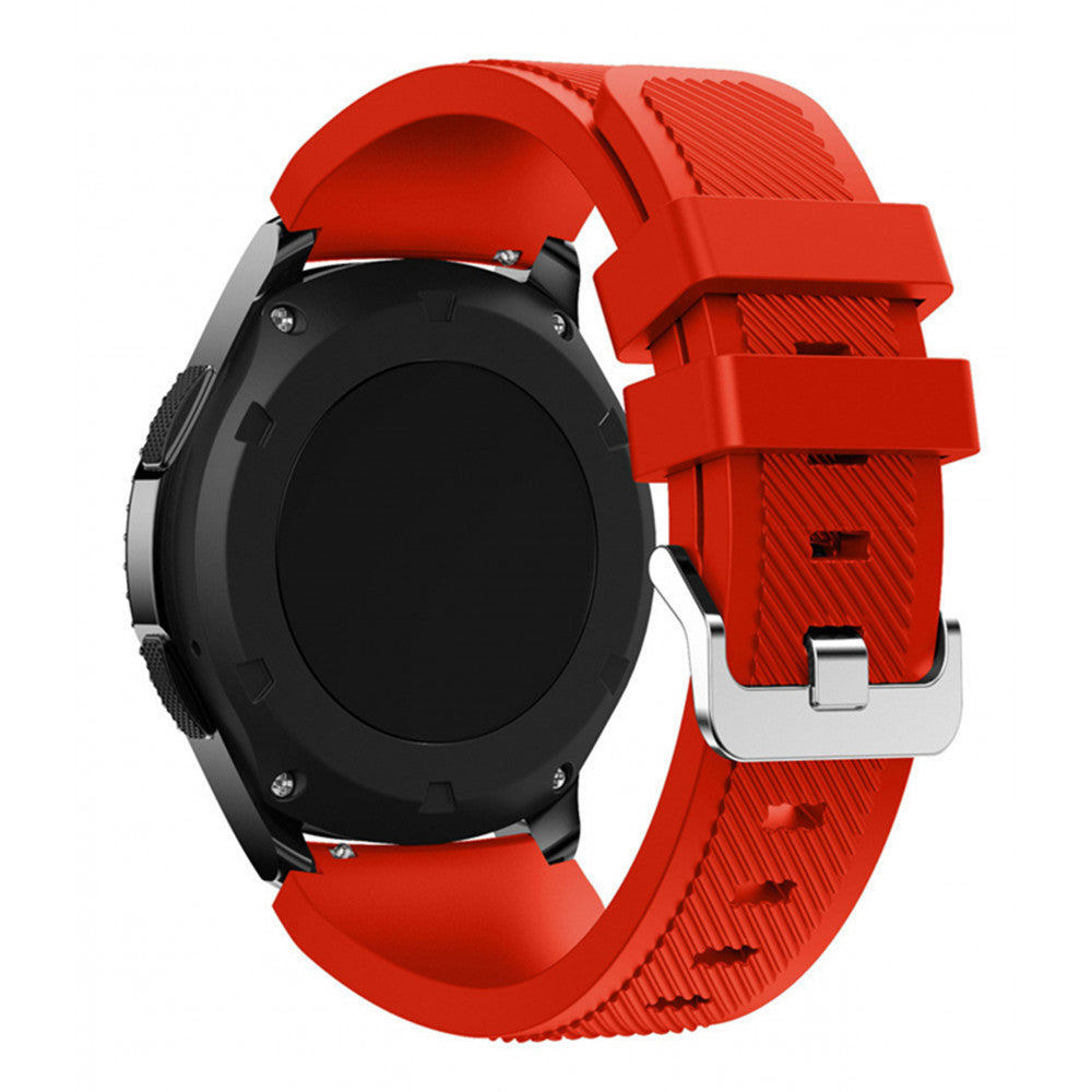 Ремінець Silicone Band Універсальний 22 mm — Red
