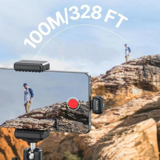 Беспроводной микрофон для телефона BOYA Mini-23