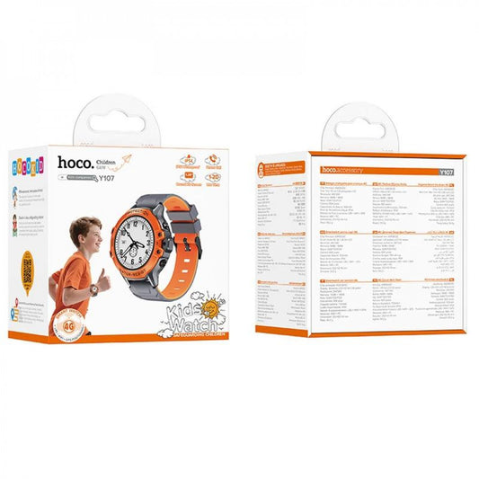 Smart Baby Watch (Call Version) — Hoco Y107 — Orange