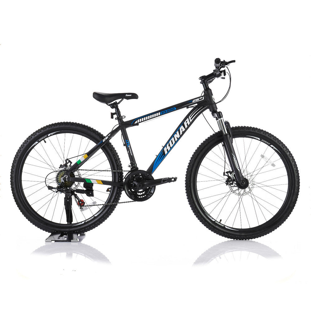 Велосипед KONAR KA-26"17# — Matt Black/Blue