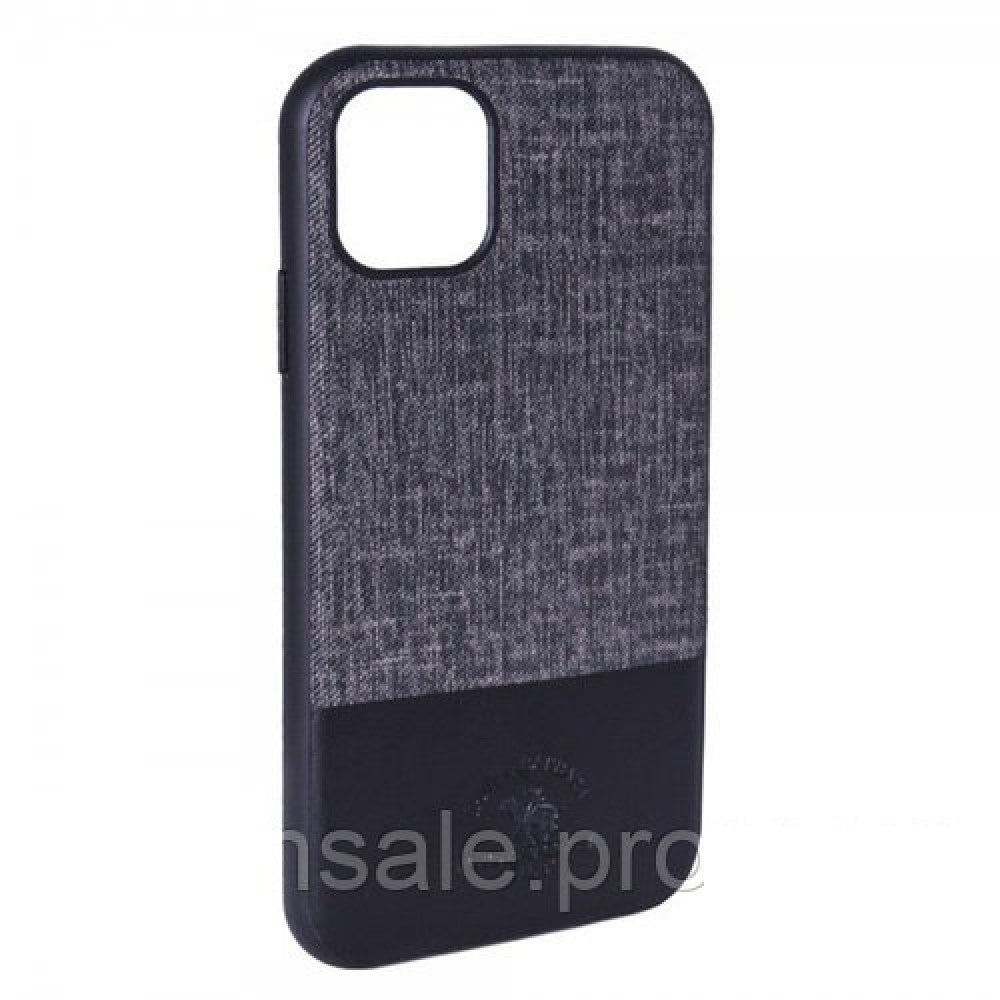 Polo Virtuoso Leather Case iPhone 13 6.1" — Navy Blue