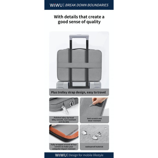 Сумка 14'' WiWU Cozy Classic Case — Black