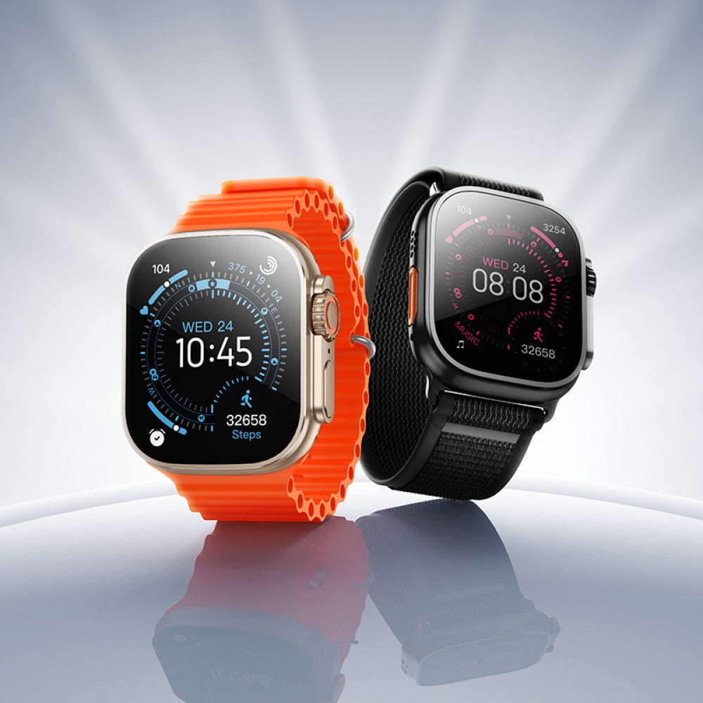 Smart Sports Watch (Call Version) Hoco Y42 Ultra — Titanium gold