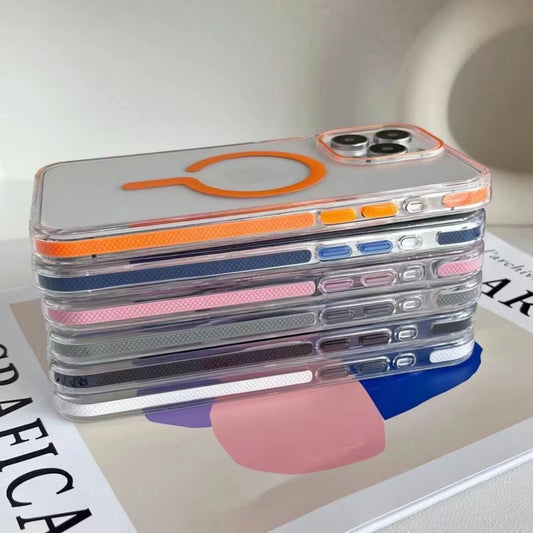 Накладка Чехлы Colorful Case With Magsafe — iPhone 17 Pro — Orange