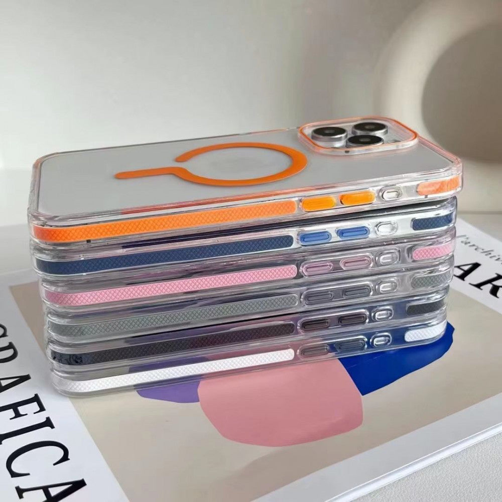 Накладка Чехлы Colorful Case With Magsafe — iPhone 17 Pro — Pink