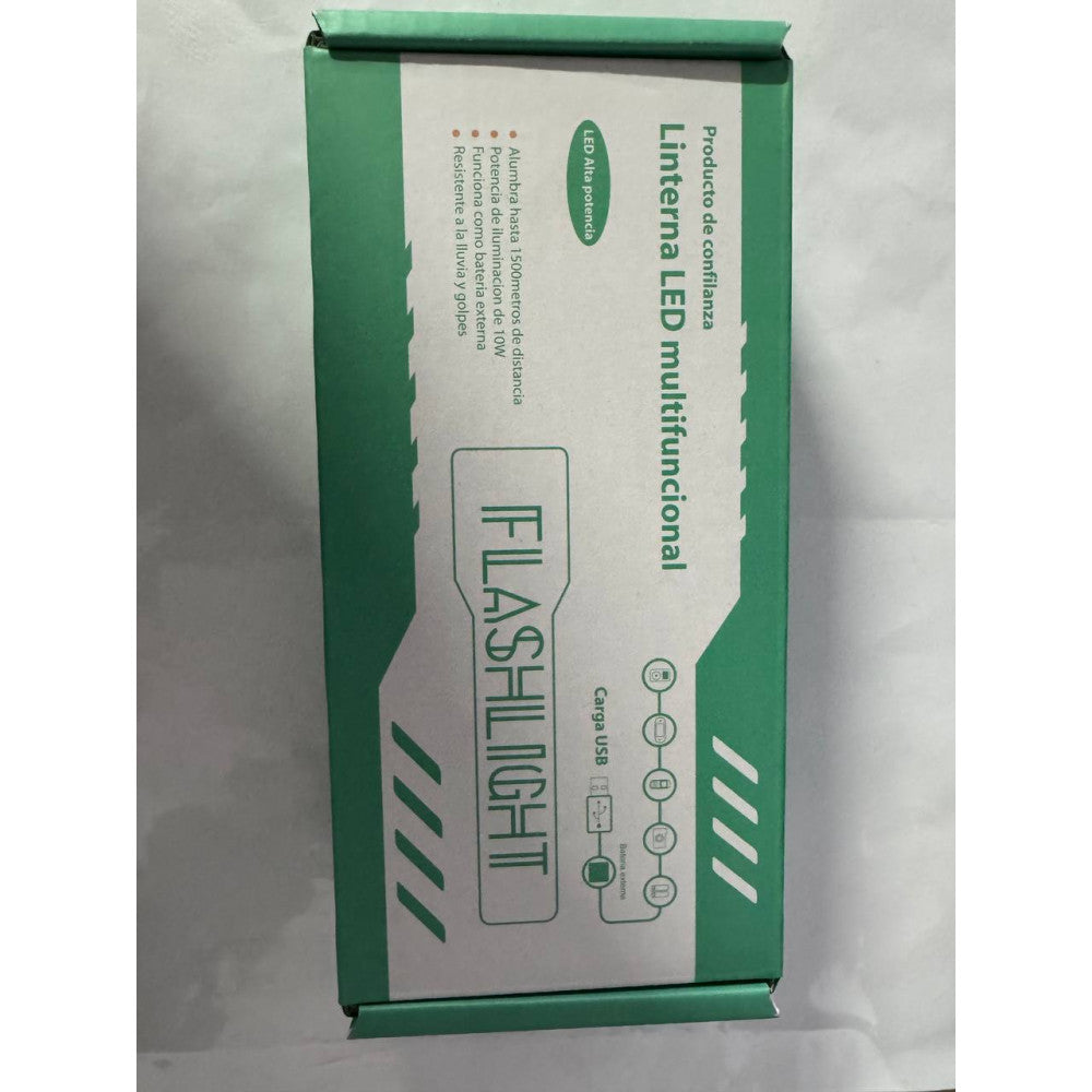 Фонарь ручной аккумуляторный LED RGB с USB — SY-2307