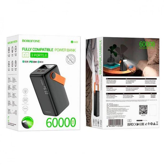 Power Bank | 60000 mAh | 22.5W| PD20W | — Borofone BJ66B