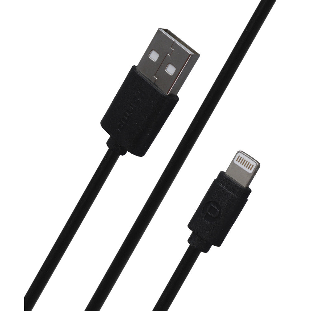 Lightning cable 2A (2m) Parmp Syncing MFI Black