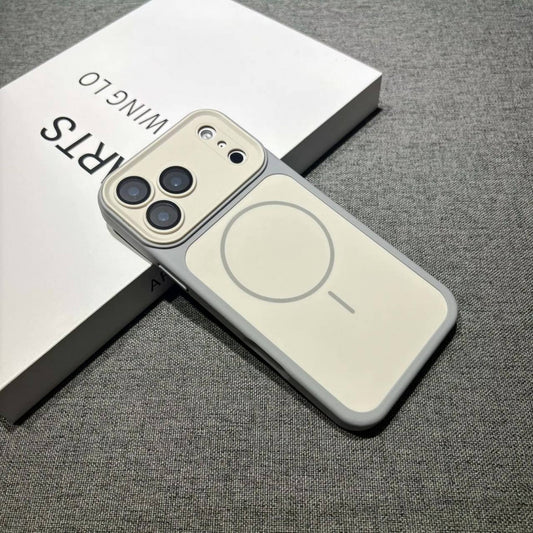 Накладка Чехлы Full camera armor Case With MagSafe — iPhone 17 Pro — Grey