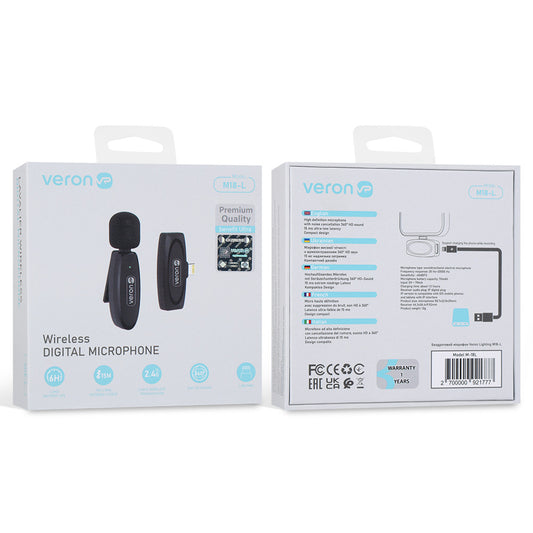 Wireless Microphone for Lightning Phone - Veron M18-L