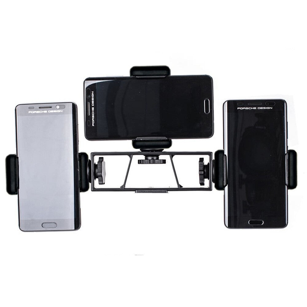 Multifunctional triple camera holder, GoPro Three-camera frame