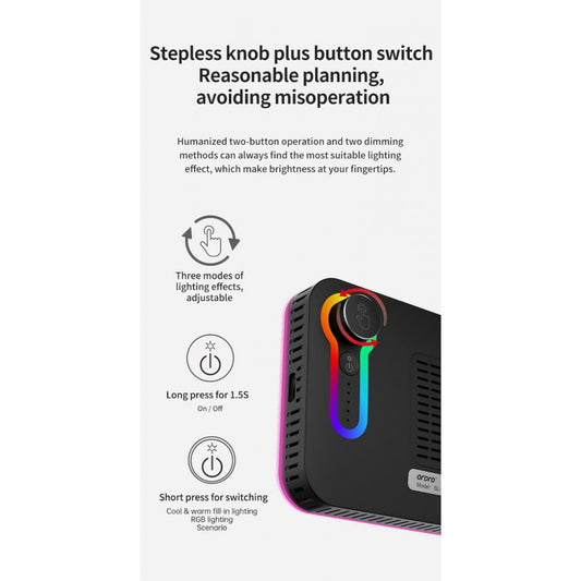 Video light lamp ORDRO LED SL120