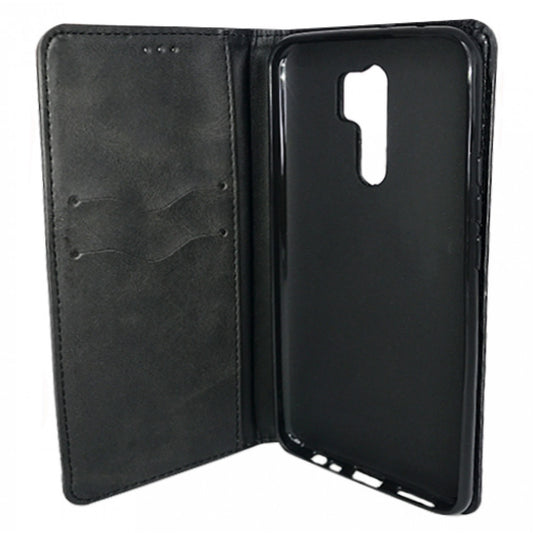 Book Cases Leather Book Case Xiaomi Mi 9 — Black
