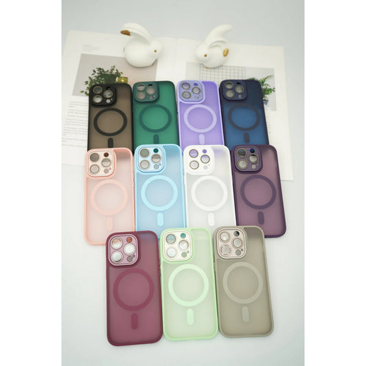 Cover PC Matte Case With Magsafe iPhone 13 Pro Max — Lavender