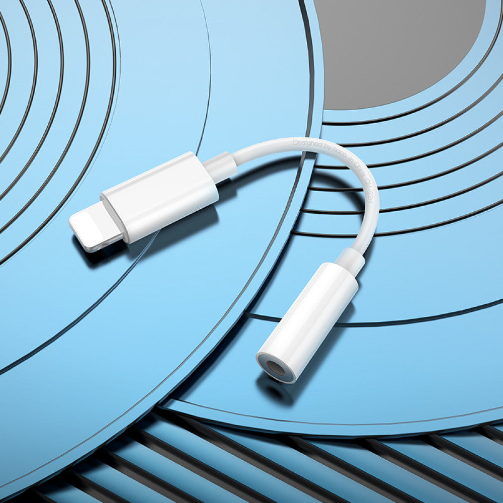 Adapter Lightning To 3.5mm – Hoco LS34 – White