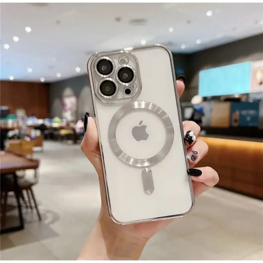 Electroplate Case With Magsafe iPhone 16 Pro — Grey