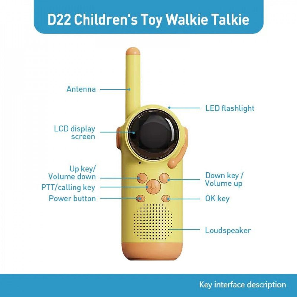 Детская рация Kids Walkie talkie Rocket D22