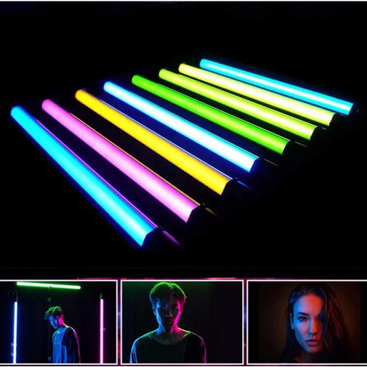 Лампа LED видео Handheld Fill Light Stick SL-50 RGB I USB Charger Cable